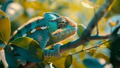 striking-image-vividly-colored-chameleon-600nw-2459191461